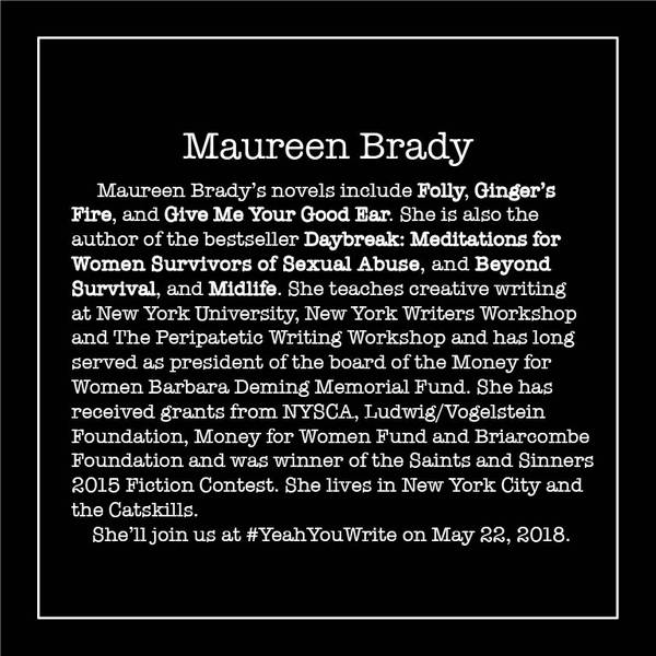 Maureen Brady Author Bio