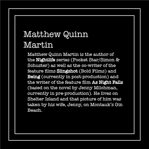 Matthew Quinn Martin Author Bio